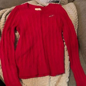 ••Hollister Cozy Red Sweater